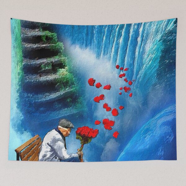 Item preview, Flowers to Heaven- Oil and Impressionism Art designed and sold by Scott Bradley Musgrave.