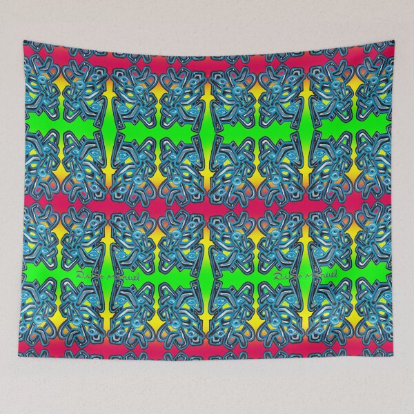 Item preview, Shapes, tongues and eyes B designed and sold by Diego Manuel Rodriguez.