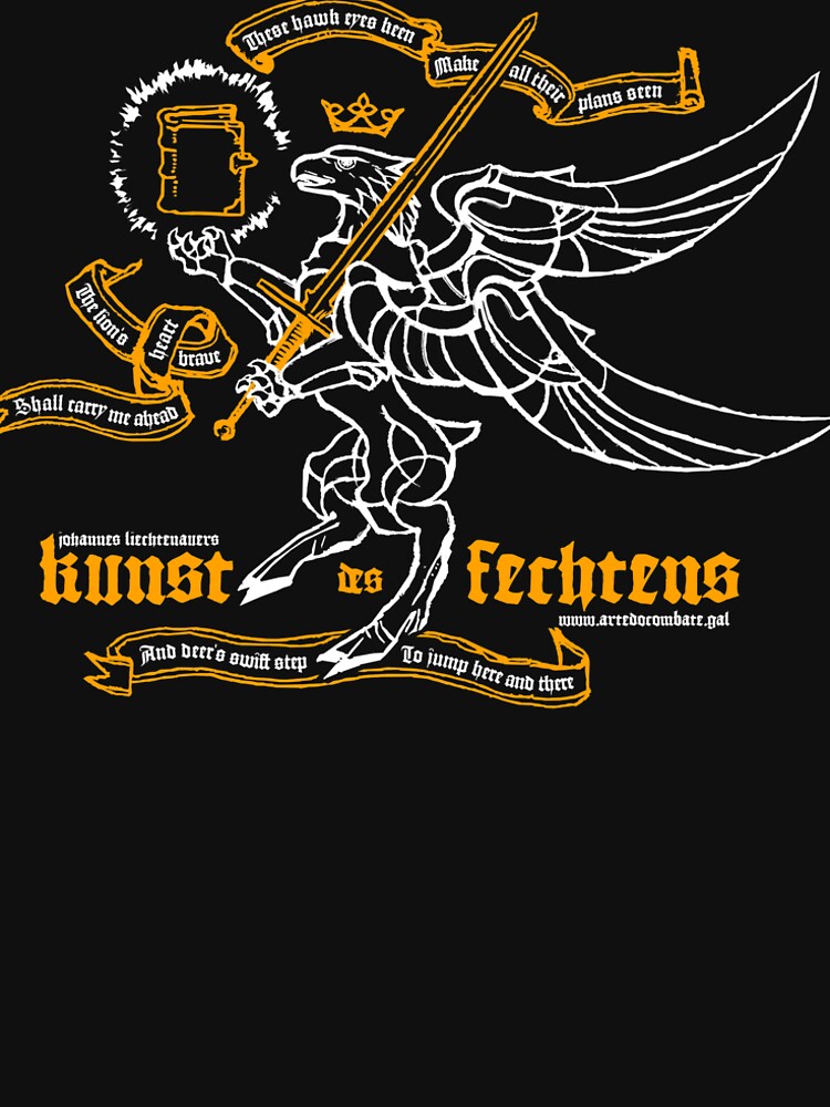 Thumbnail 6 of 6, Premium T-Shirt, Kunst des Fechtens - Tetramorph designed and sold by ArteDoCombate.