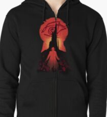 He Followed Zipped Hoodie