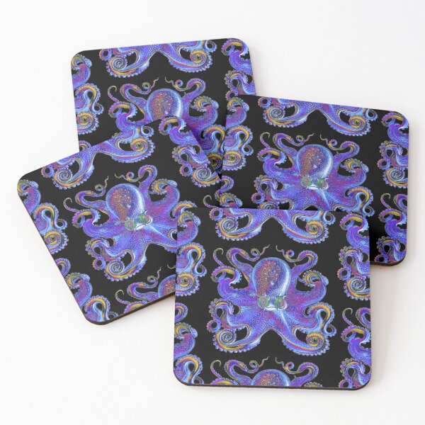 Item preview, Octopus vulgaris psychedelicus designed and sold by Voice0Reason.