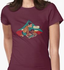 Troy and Abed's Dope Adventures Women's Fitted T-Shirt