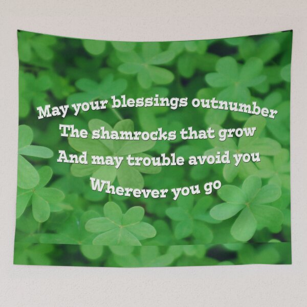 Item preview, Irish Blessing designed and sold by Frankie Cat Photography.