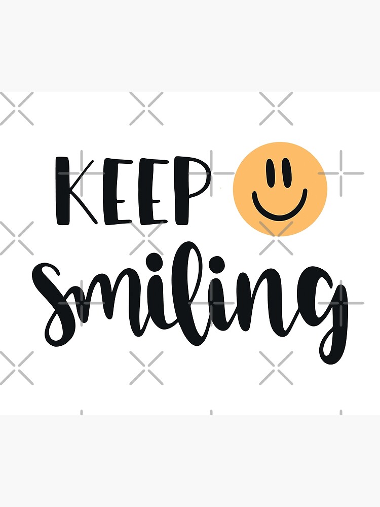 Keep Smiling Greeting Card By Etud1984 Redbubble