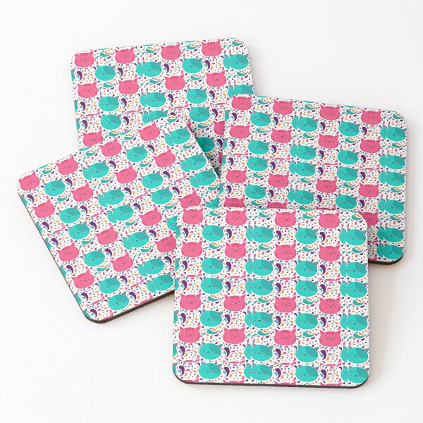 Item preview, Funny colorful cat faces - cute colorful baby cat face designed and sold by Trenddesigns24.