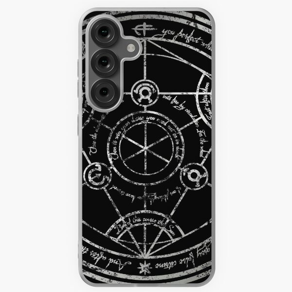 Item preview, Human Transmutation Circle - silver grunge designed and sold by maryedenoa.