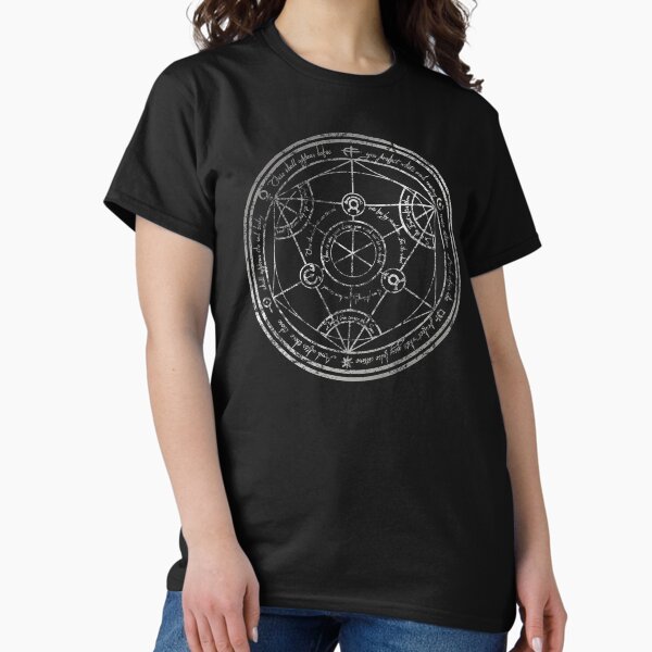 Item preview, Human Transmutation Circle - silver grunge designed and sold by maryedenoa.