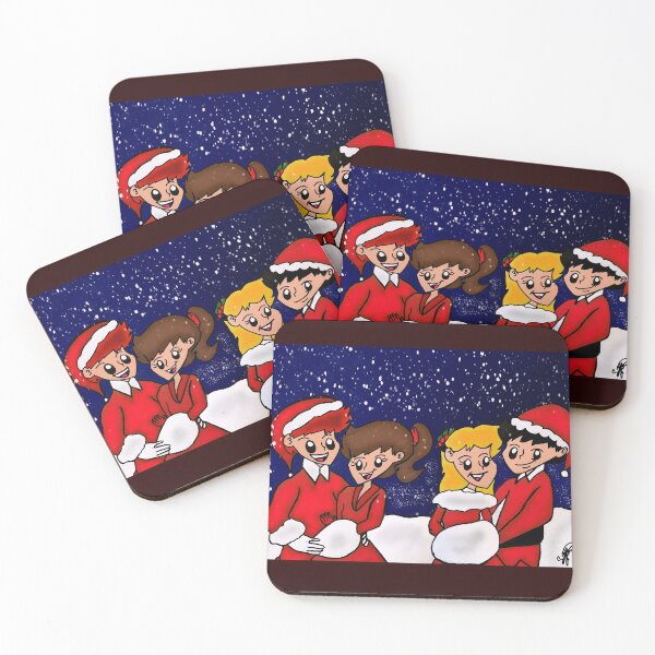 Item preview, Friends in the Snow  designed and sold by Miss Stephanie’s Art Creations.