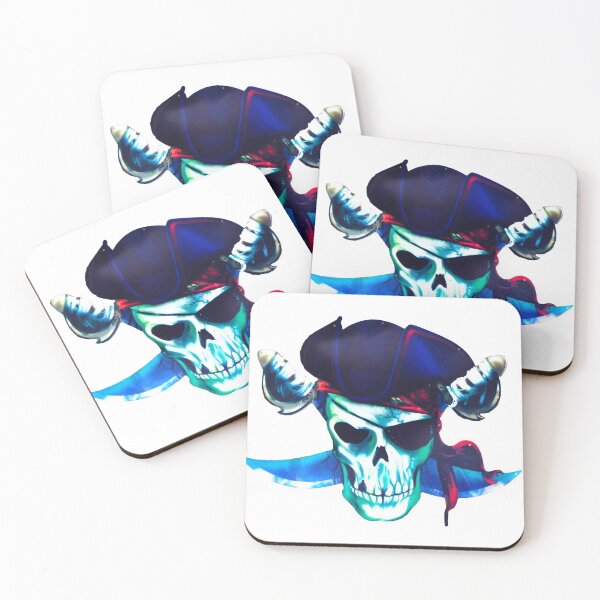 Item preview, Pirate skull designed and sold by nellylebrun.