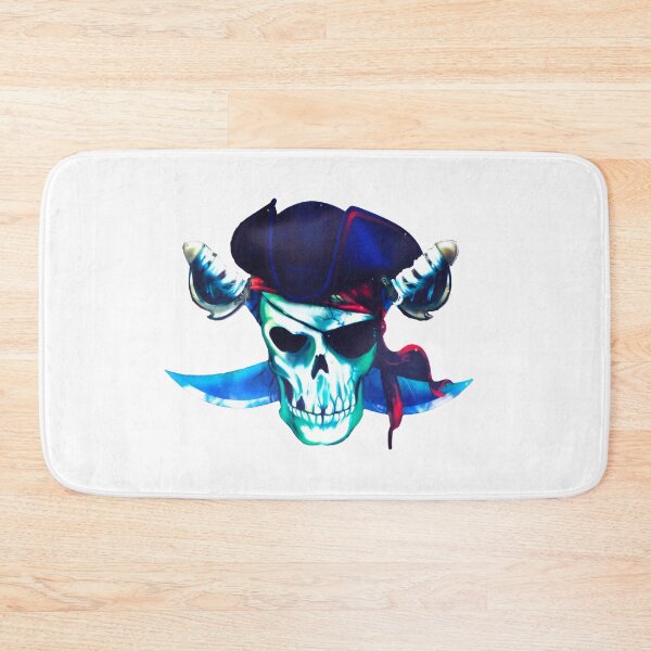 Item preview, Pirate skull designed and sold by nellylebrun.