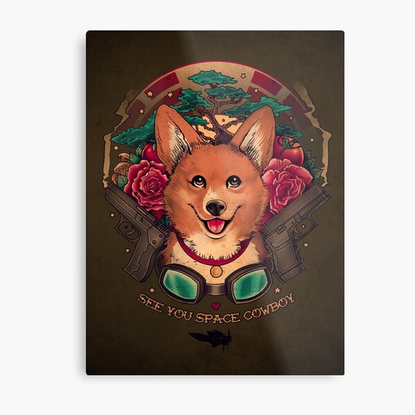 See You Space Cowboy Metal Print