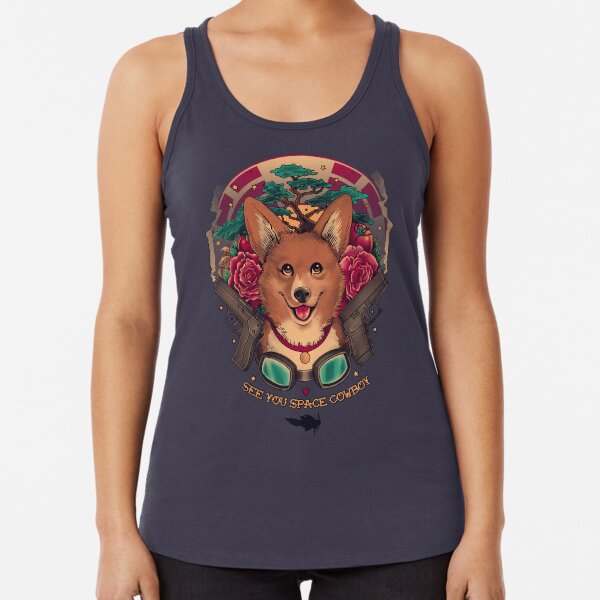 See You Space Cowboy Racerback Tank Top