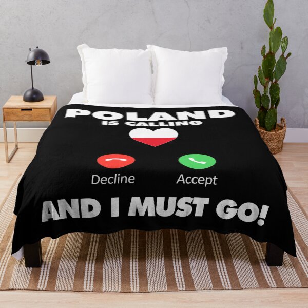Item preview, Poland is Calling and I Must Go designed and sold by HelloFromAja.