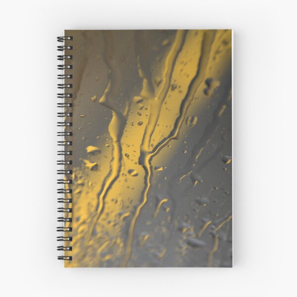 Item preview, Watercolour, looking out a rainy window to the road, fine art photography designed and sold by sledgehammer.
