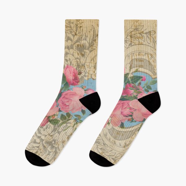 Item preview, Vintage Roses in Ornate Scroll  designed and sold by RosalieReeves.