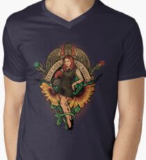 The Girl Who Waited Men's V-Neck T-Shirt