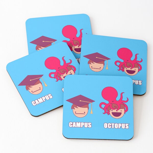 Item preview, CAMPUS vs OCTOPUS designed and sold by SuperOctopus.
