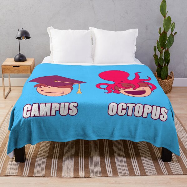 Item preview, CAMPUS vs OCTOPUS designed and sold by SuperOctopus.