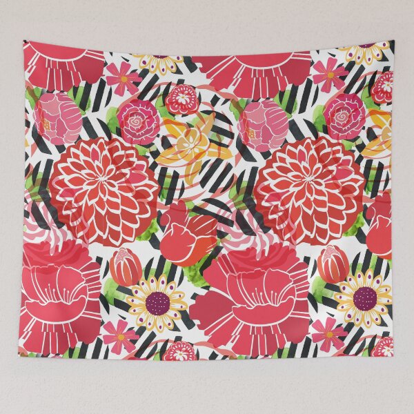 Item preview, Flowers all over designed and sold by SigsDesigns.