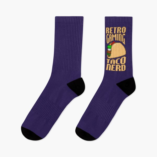 Item preview, 8-Bit Pixelart Retro Gaming Taco Nerd designed and sold by RAWWR.