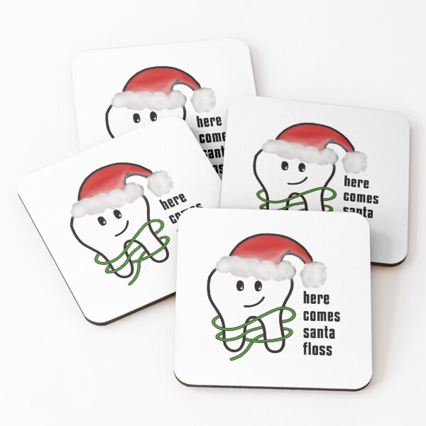 Item preview, Here Comes Santa Floss designed and sold by laurenemoe.
