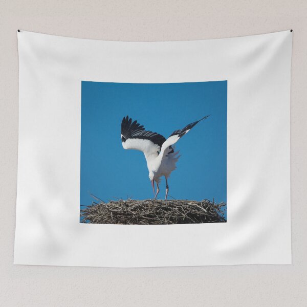 Item preview, Stork on the nest designed and sold by PhotoLux.