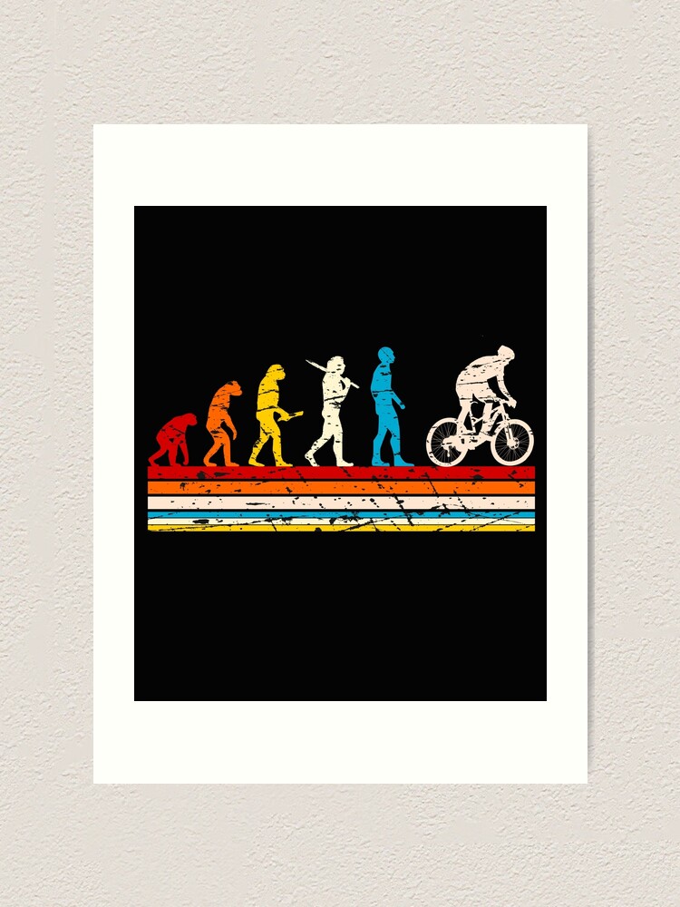 "Mountain Bike Evolution" Art Print for Sale by troy1969 Redbubble