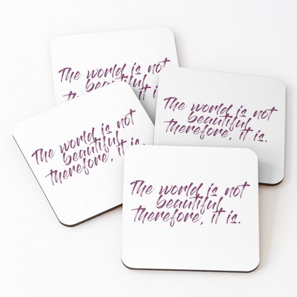 Item preview, Kino's Journey Script Quote (Purple Version) designed and sold by krocanpy.