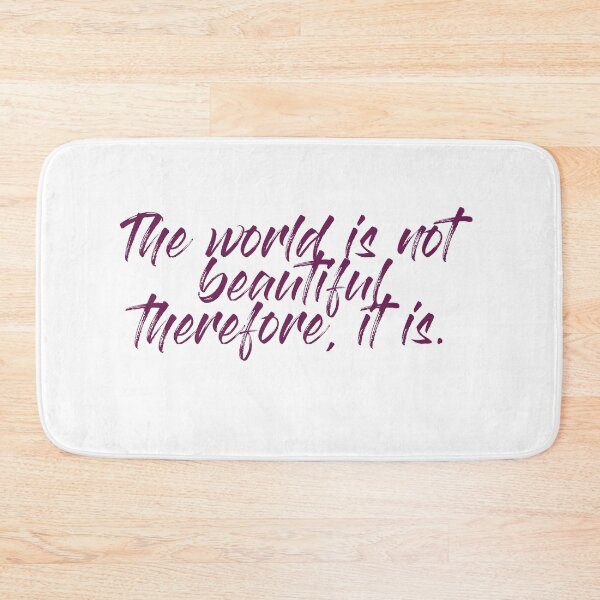 Item preview, Kino's Journey Script Quote (Purple Version) designed and sold by krocanpy.