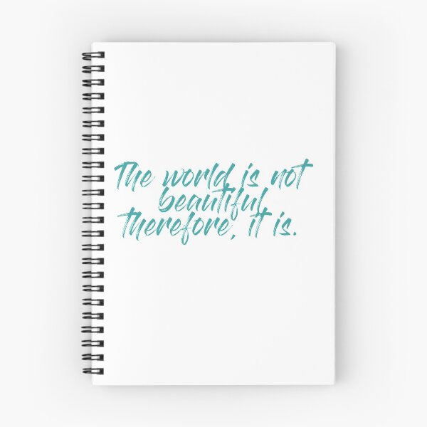 Item preview, Kino's Journey Script Quote (Blue Version) designed and sold by krocanpy.
