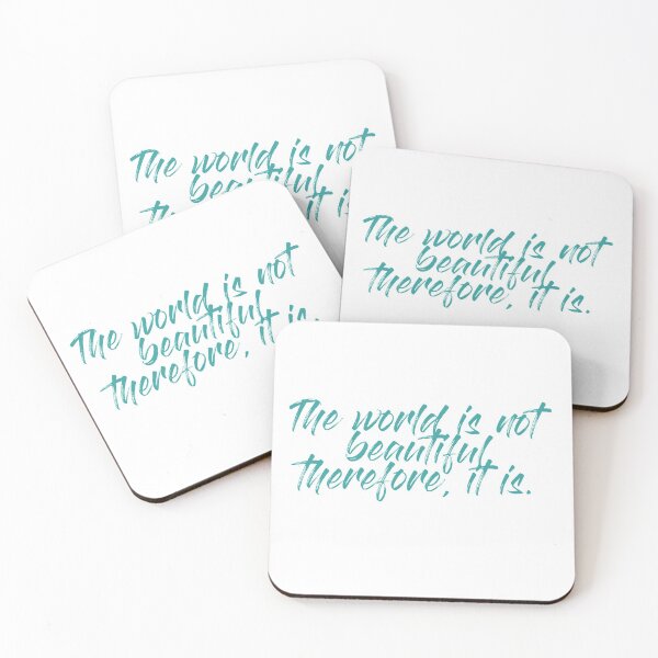 Item preview, Kino's Journey Script Quote (Blue Version) designed and sold by krocanpy.