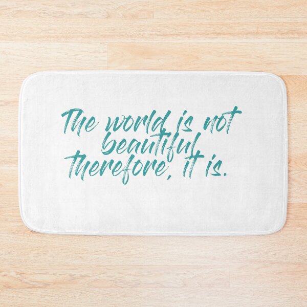 Item preview, Kino's Journey Script Quote (Blue Version) designed and sold by krocanpy.