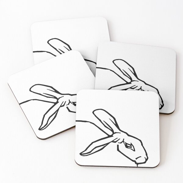 Item preview, Rabbit Woodblock designed and sold by pennyandhorse.