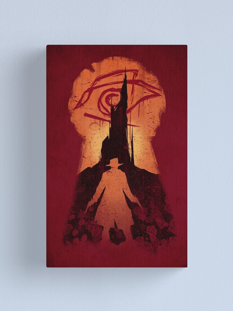 Alternate view of He Followed Canvas Print