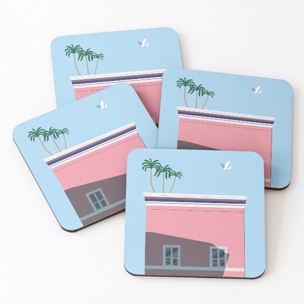 Item preview, Pink Day by the Sea designed and sold by Zeindee.