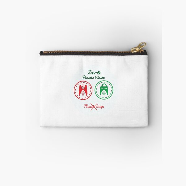 Item preview, Zero Plastic Waste motivational design designed and sold by MrazTees.