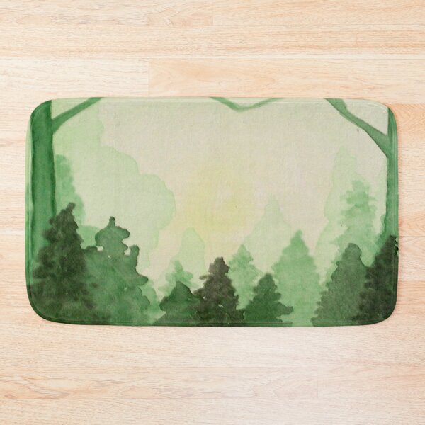 Item preview, A Green Forest Watercolor designed and sold by AnnbleBee.