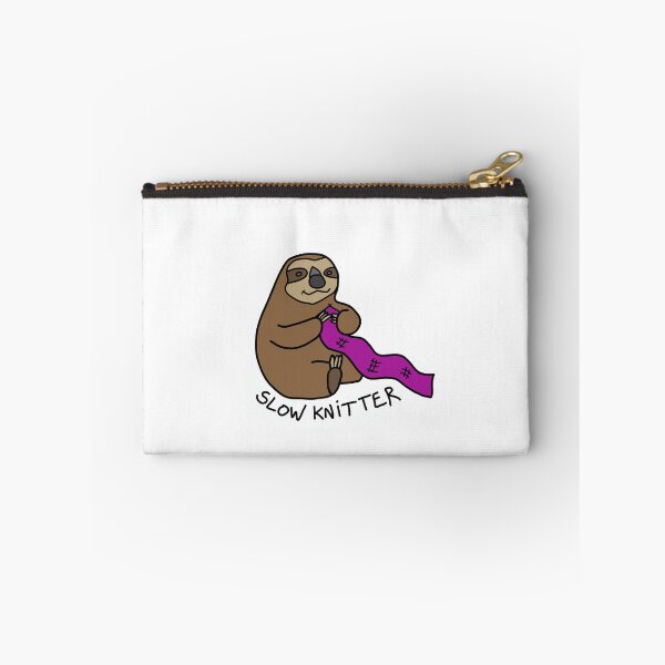 Aperçu de l'œuvre Sloth Knitter Sloth créée et vendue par badweatherahead.