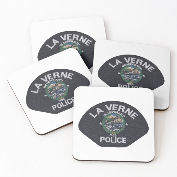 Item preview, La Verne Police Department designed and sold by Lawrence Baird.