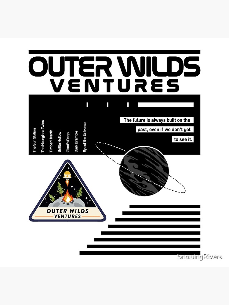 Outer Wilds Ventures Handbook Poster for Sale by Presper