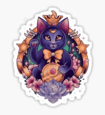 Maneki Luna Sticker