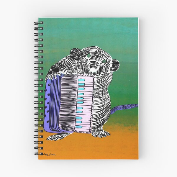 Item preview, Opposum Playing Music By ArtGuru 9398 - Acrylic On Paper designed and sold by Art Guru.