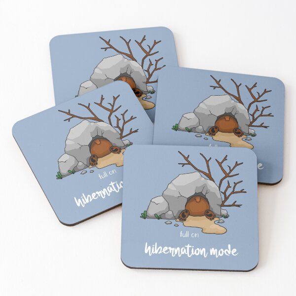 Item preview, Full on hibernation mode - sleeping bear designed and sold by HighFives555.