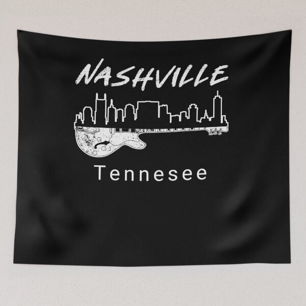 Artikelvorschau, Andenken Nashville Tn Gitarren-Country-Musik Nashville entworfen und verkauft von DSWShirts.