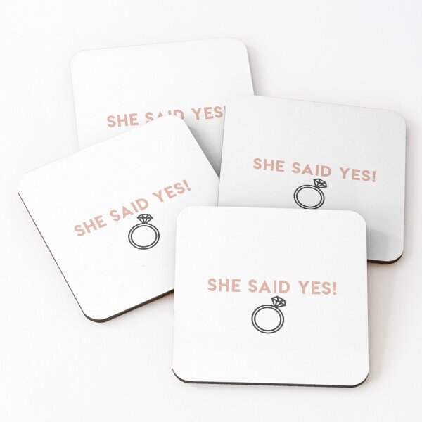 Item preview, She Said Yes! designed and sold by lohtus.