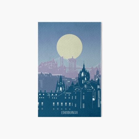 Artikel-Vorschau von Edinburgh Skyline, designt und verkauft von BekimART2.