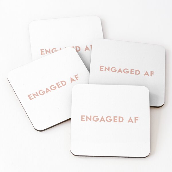 Item preview, Engaged AF designed and sold by lohtus.