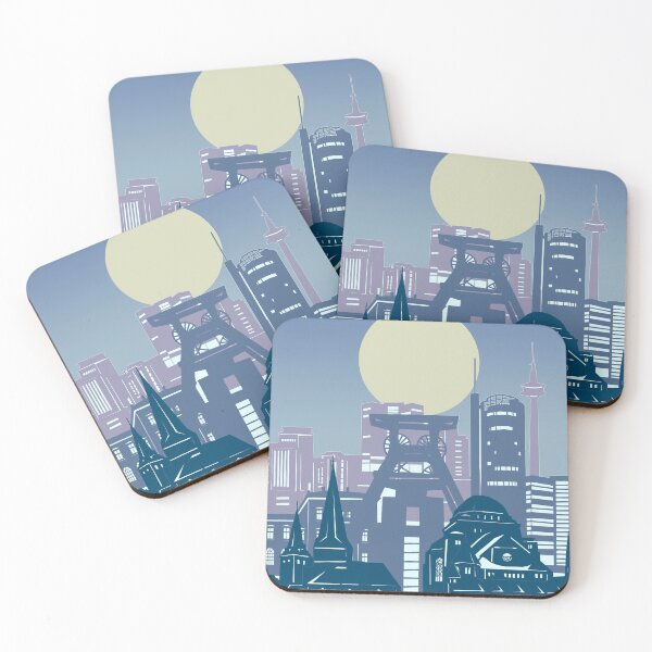 Item preview, essen skyline designed and sold by BekimART2.
