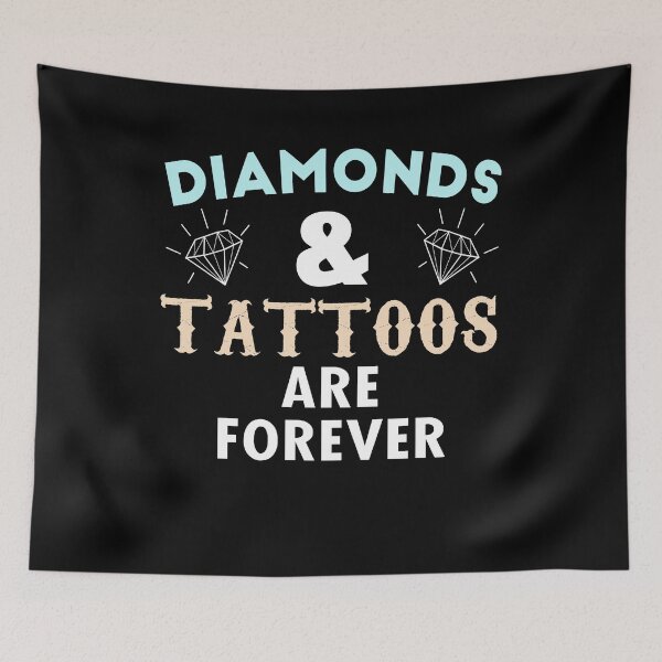 Item preview, Diamonds and Tattoos designed and sold by Visualsplendors.