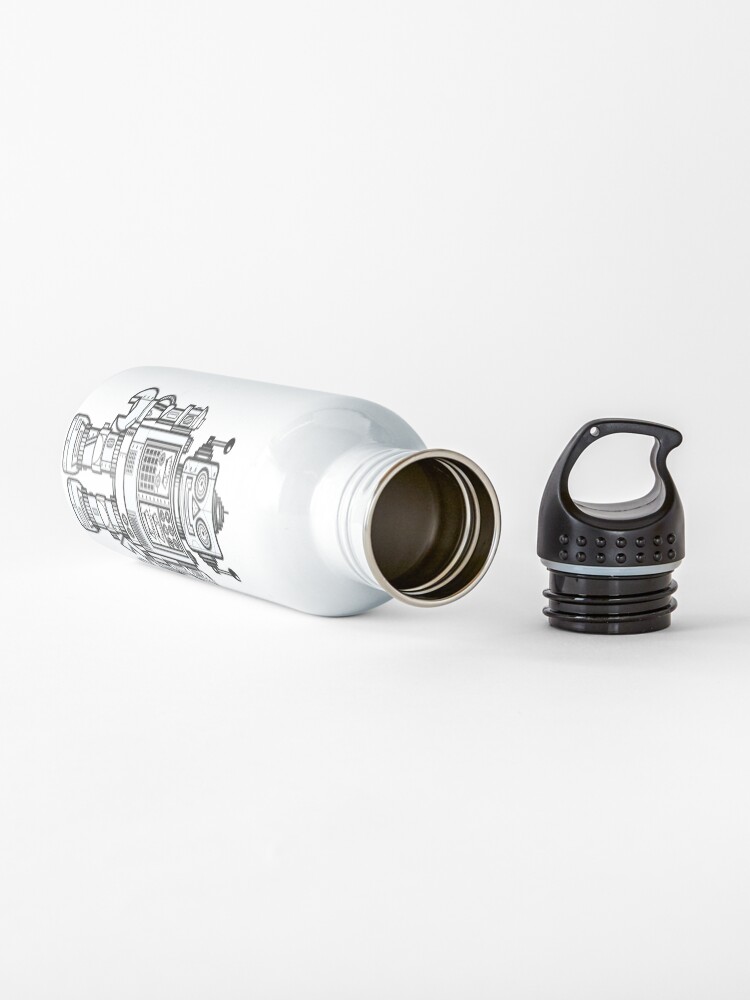 Alternate view of Vintage Toy Robot V2 Water Bottle